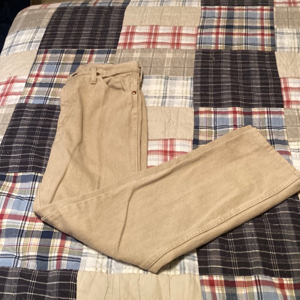 Wrangler slim fit cowboy cut jeans